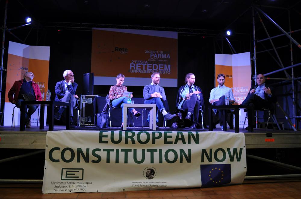 Su Unità Europea, l’appello per un’Europa federale alla festa ReteDem